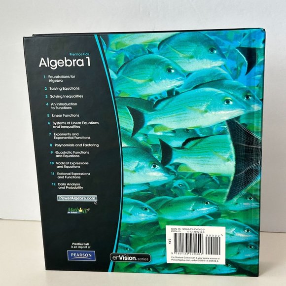 High School Math Algebra 1 Student Edition Prentice Hall Hardcover 2011 - Picture 2 of 16
